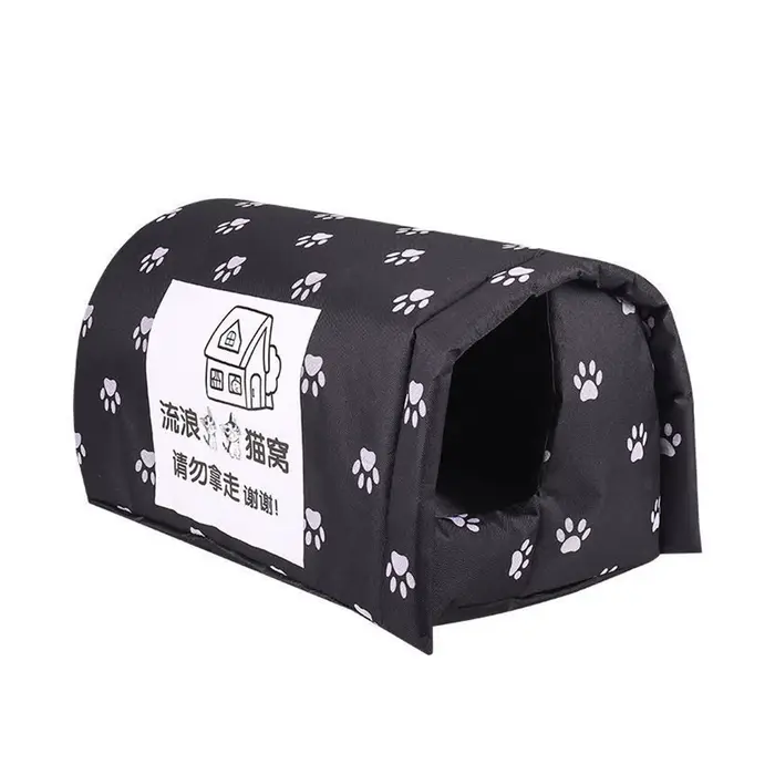 Abri lavable pour animaux de compagnie, maison pour chats, grandes applications, maintien au chaud, 