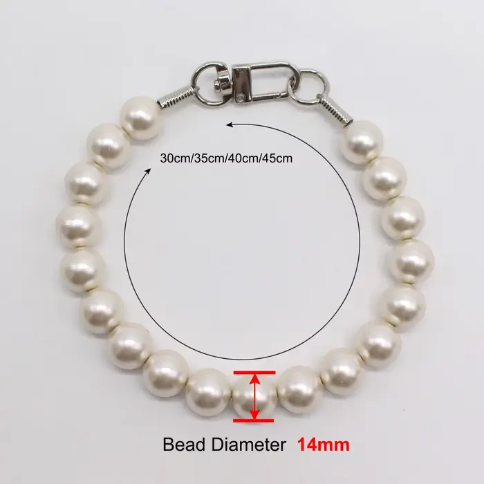 Collier de Chien Réglable en Acier Inoxydable Robuste et Durable, Grande Perle Trempée pour Petits, 