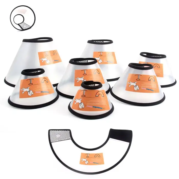 Collier de protection circulaire pour animaux de compagnie, haute qualité, anneau Anti-morsure pour 