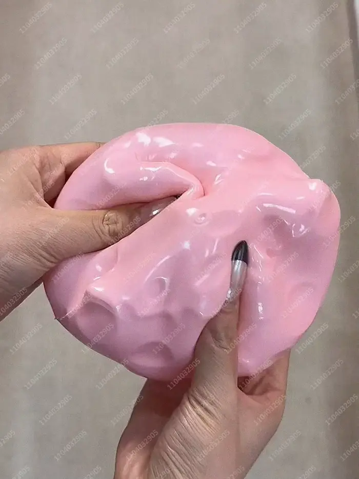 Boule anti-Stress Cube de fromage Jumbo, grand fromage façonnable, balle à presser, jouet Fidget sans rebond, ASMR sensoriel, Anti-Stress, cadeau de noël