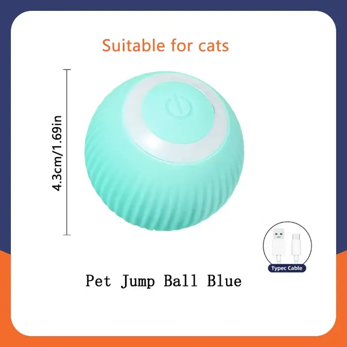 Jouets intelligents pour chiens, balle électronique interactive pour animaux de compagnie, balle mob