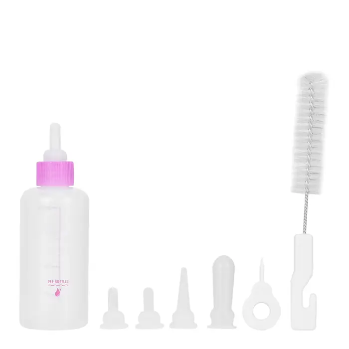 Ensemble de biberons pour animaux de compagnie, lait, kit de soins infirmiers, chiot, chaton, petit 