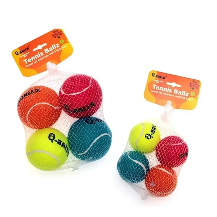 Ensemble de jouets pour chiens Q-MONSTER, balles à mâcher en caoutchouc naturel à paroi épaisse pour