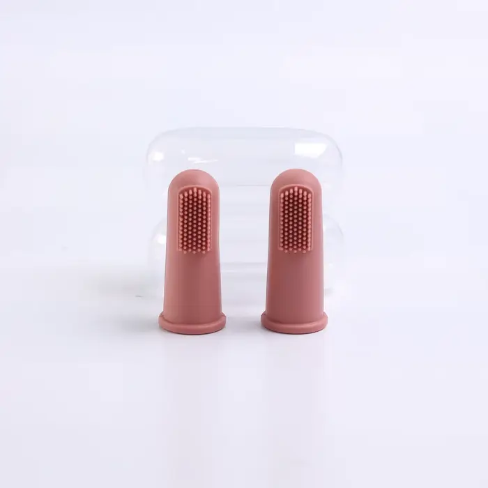 Brosse à dents en Silicone pour animaux de compagnie, brosse de nettoyage des dents de chien et de c