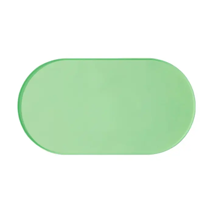 Tapis d'alimentation pour animaux de compagnie en silicone durable, imperméable, avec bords surélevé