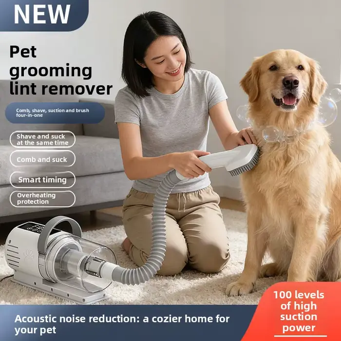 Aspirateur pour toilettage canin et kit