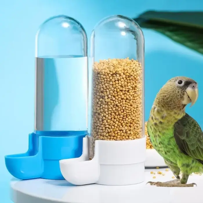 Mangeoire suspendue pour animaux de compagnie, distributeur d'eau pour perroquets, écureuil, boîte d
