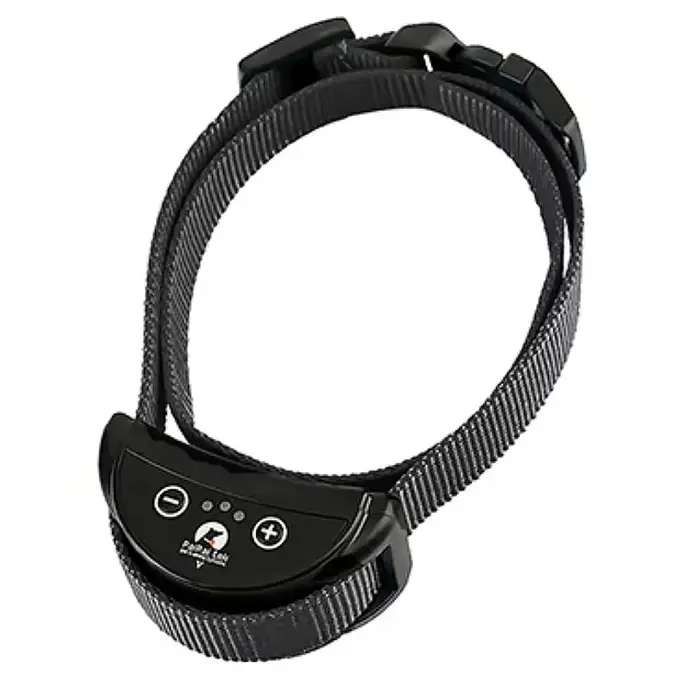 Collier Anti-Aboiement Rechargeable pour Chien, Accessoire d'Entraînement par Vibration pour Petit e