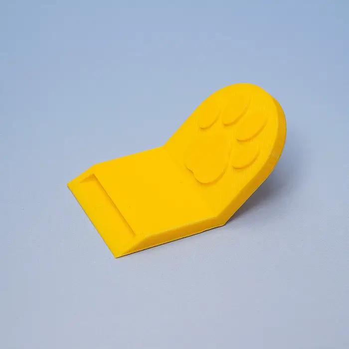 Ouvre-boîte pour nourriture pour animaux de compagnie en forme de patte de chat imprimé en 3D, ouvre