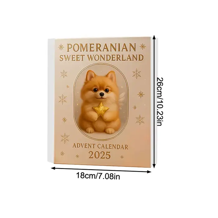 Calendrier de l'avent du pays des merveilles de Poméranie, 2025,24 jours de Surprises festives, orne