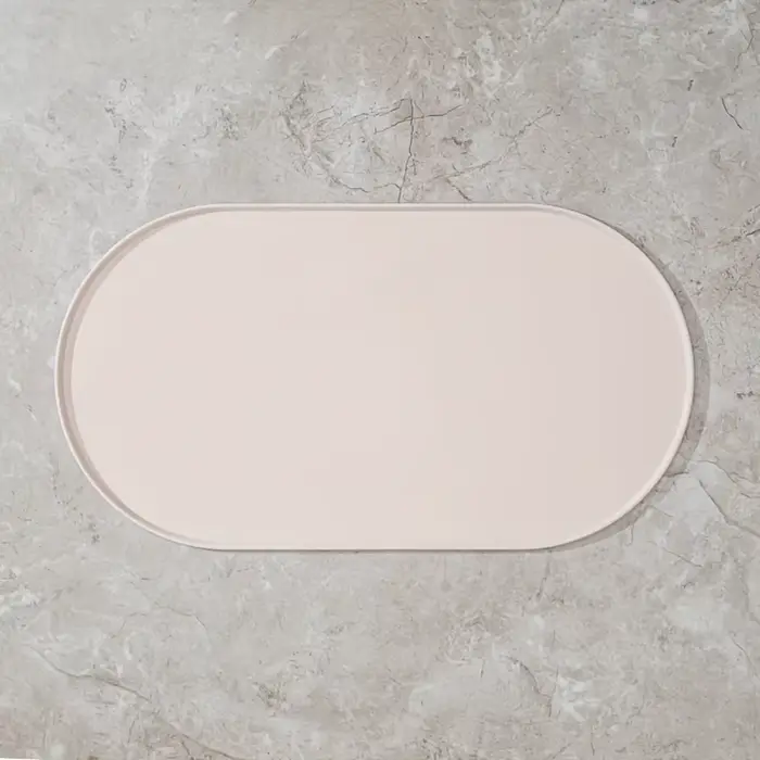 Tapis d'alimentation pour chat avec conception imperméable antidérapante, tapis de nourriture pour a