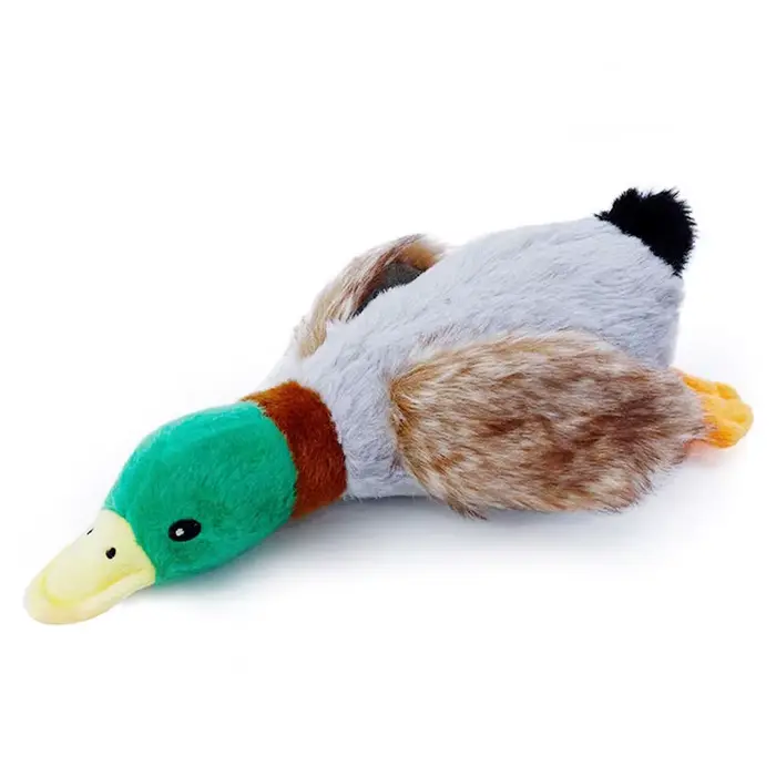 Jouet sonore de canard en peluche mignon