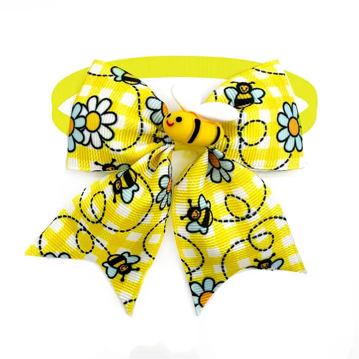 Nministériels ds papillon pour petit chien, 50 pièces, accessoires de toilettage pour animaux de com