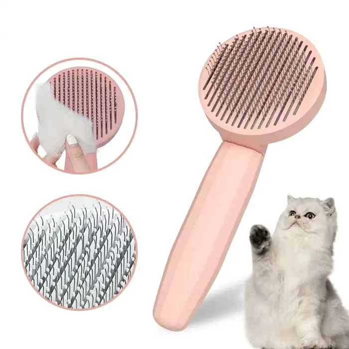 Brosse de nettoyage des poils de chat, peigne d'épilation des poils de chien, outil de toilettage po