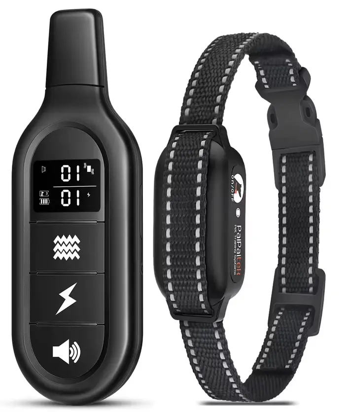 Paipaitek 1000M collier d'entraînement pour chien toutes tailles collier électrique étanche pour chi