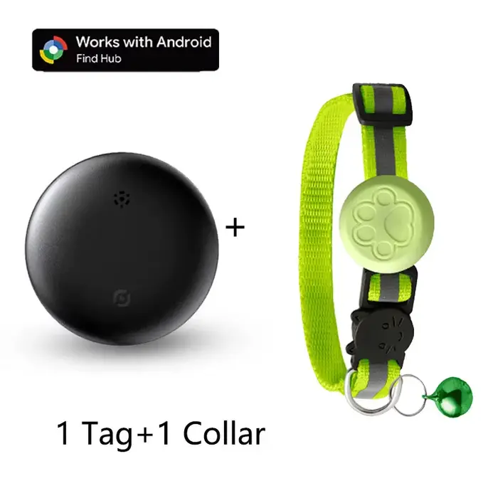 Collier de suivi GPS étanche pour animaux de compagnie avec bandes réfléchissantes, localisateur ant