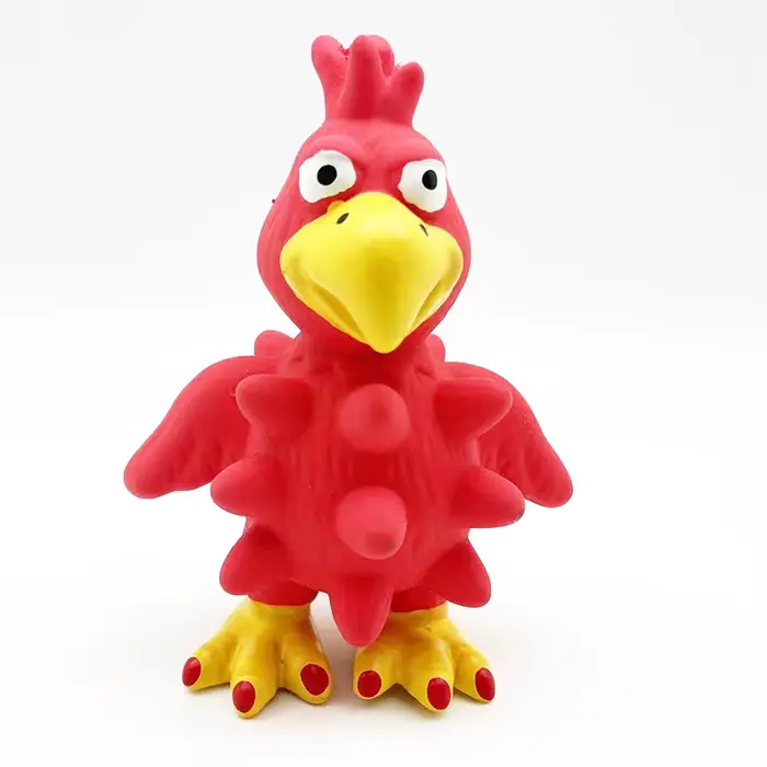 Jouet pour chien en latex vocal à presser, modèle Parrot Big Bill Bird, adapté aux chiens de petite,