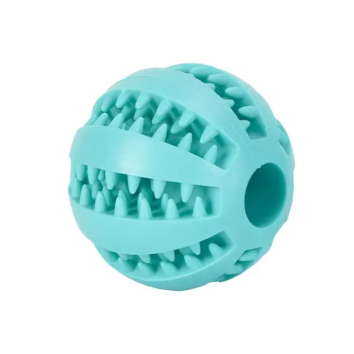 Jouet de balle pour chien, jouet de fuite de nourriture pour chien, jouets à mâcher en caoutchouc po