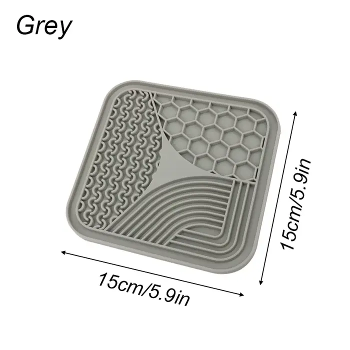 Tapis de léchage anti-étouffement pour chiens et chats, tapis de léchage premium avec ventouse pour 