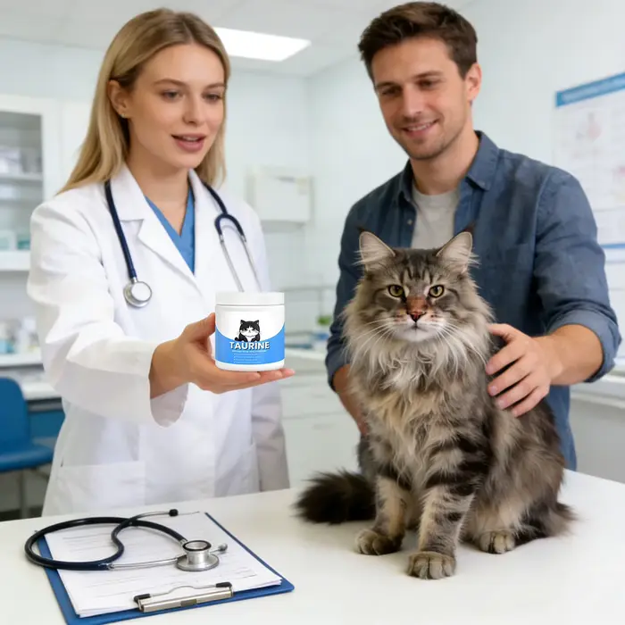 Complément Nutritionnel pour Chat 200ml - Soutien Cardiaque - Poudre Biologique