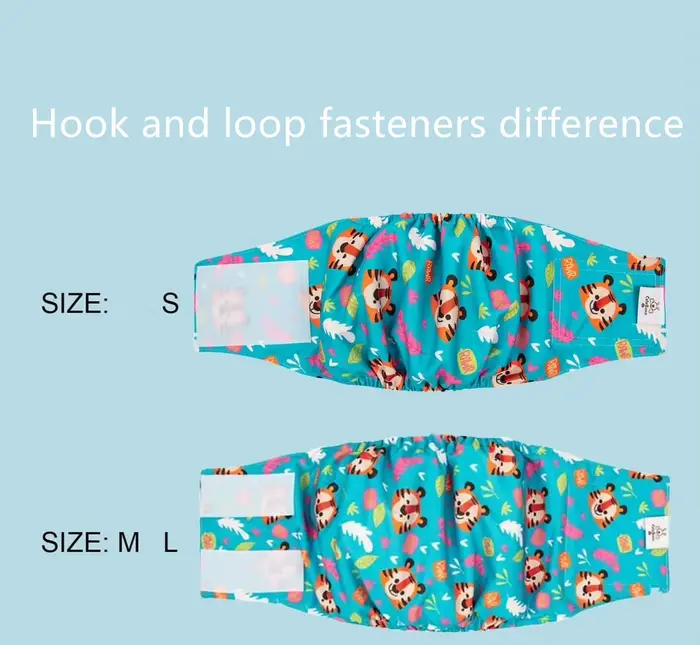 (3 pièces par paquet) couches de chien mâles réutilisables CuteBone bandes de ventre de chien lavabl