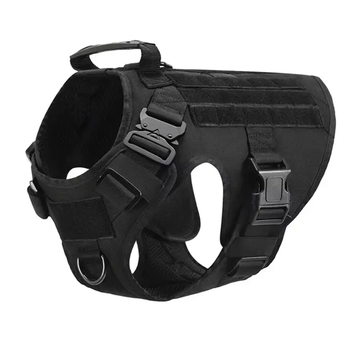 Grand ensemble harnais et laisse pour chien, berger allemand Malinois, gilet de marche, harnais et c
