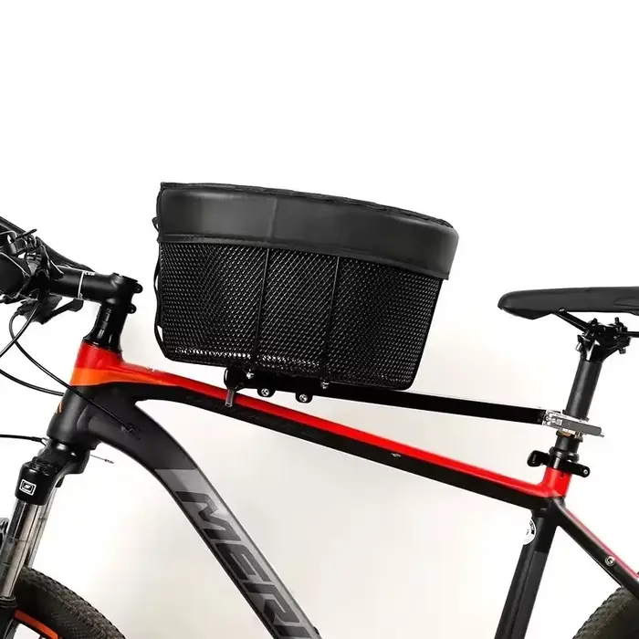 Panier de vélo pour animaux de compagnie, panier de courses pour vélo de montagne, vélo de route ave