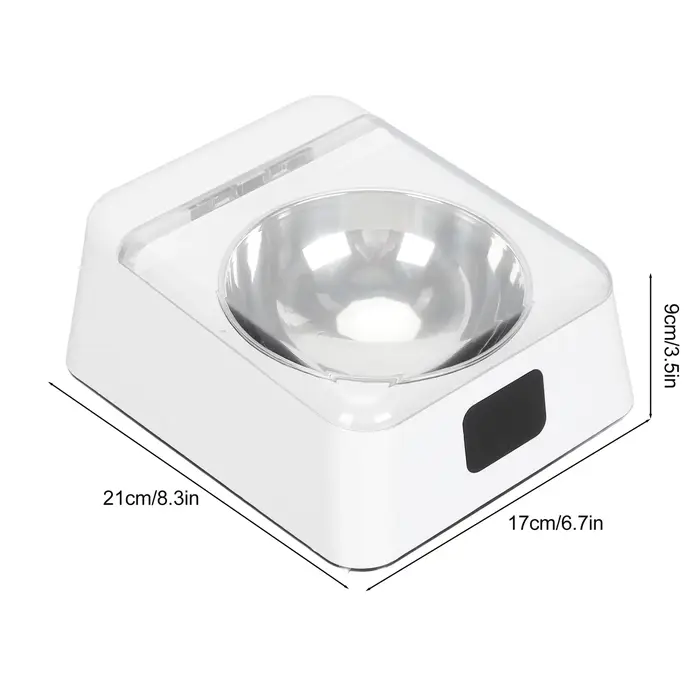 Distributeur automatique de nourriture pour chat avec capteur infrarouge, couvercle amovible, alimen