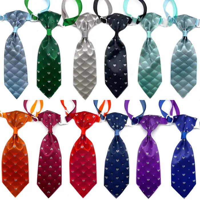 50/100pcs Animal Chiot Liens Chien Accessoires Pour Animaux De Compagnie Chien Noeud papillon Fleur 