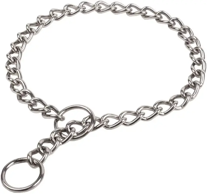 Collier de dressage sans soudure en acier inoxydable 304 pour chien - Collier de compression réglabl