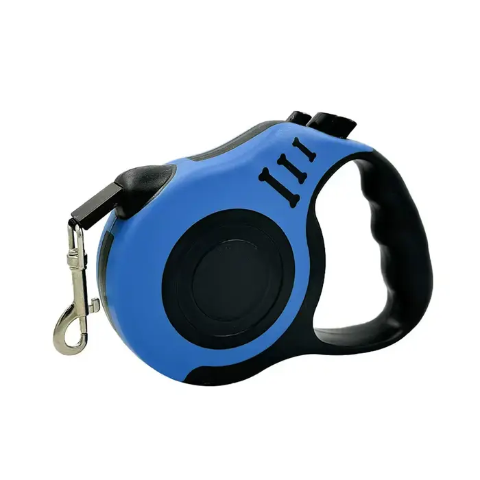 Laisse de chien rétractable automatique 3m/5m en nylon pour petits chiens, corde de traction durable
