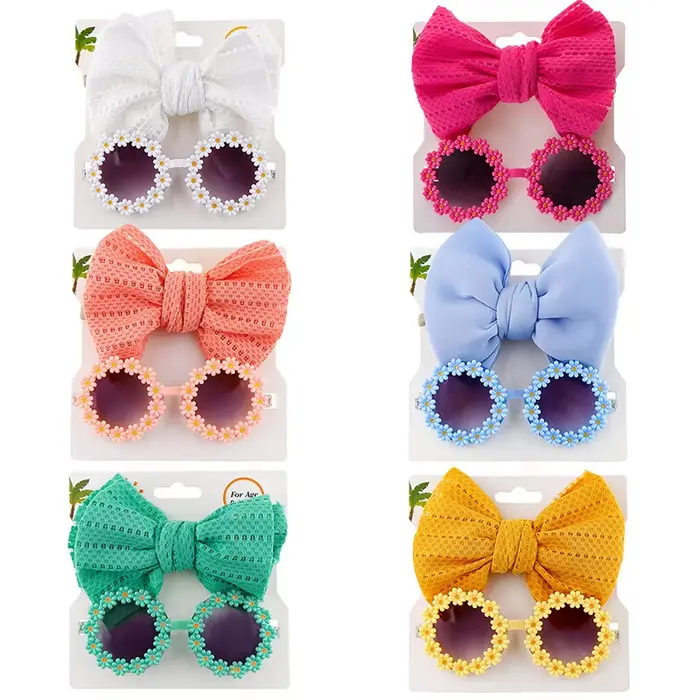 Lunettes de soleil pour chien, ensemble de lunettes pour animaux de compagnie, bandeau en Nylon élas