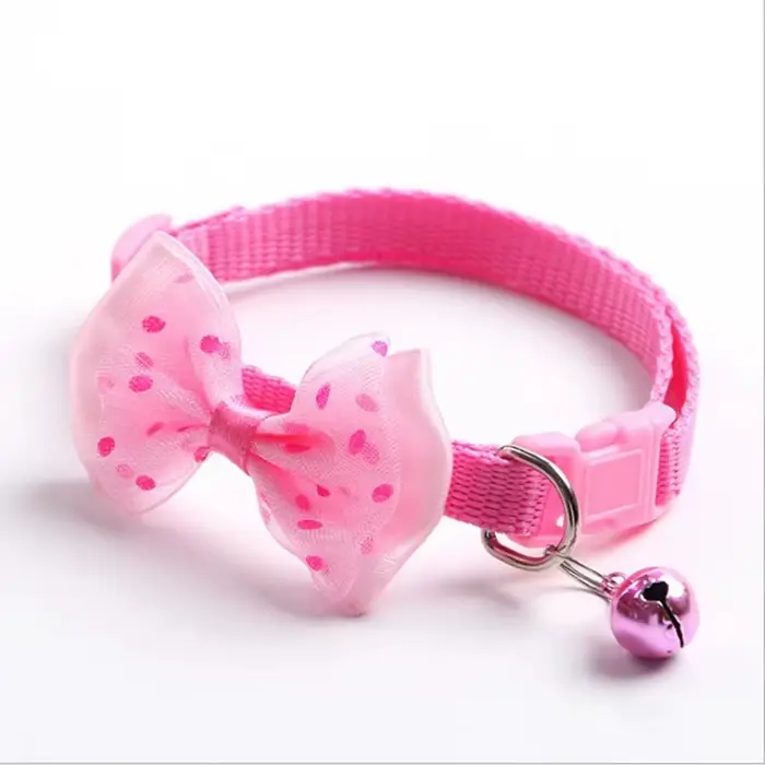 Collier à nœud papillon pour chien et chat, 1/2 pièces, à la mode, doux et confortable, ensemble d'a