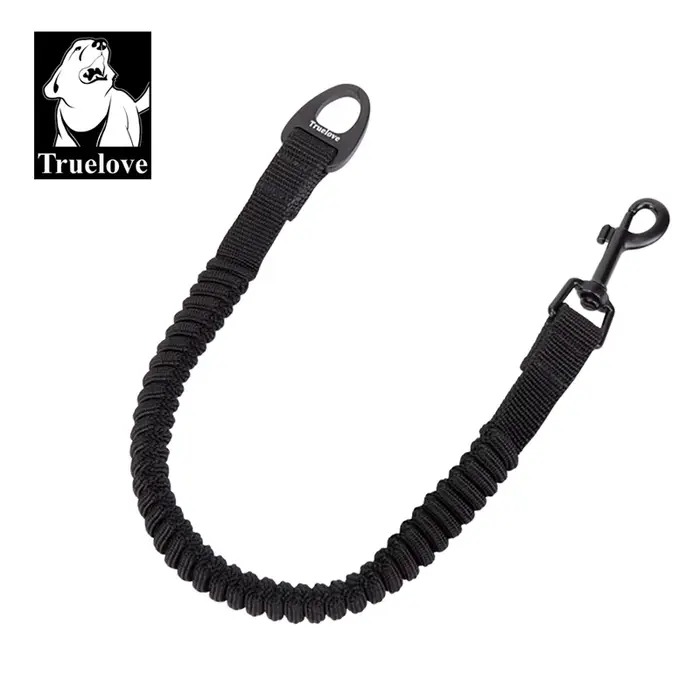 Truelove laisse élastique courte laisse en Nylon pour Extension de collier de chien rétractable pour