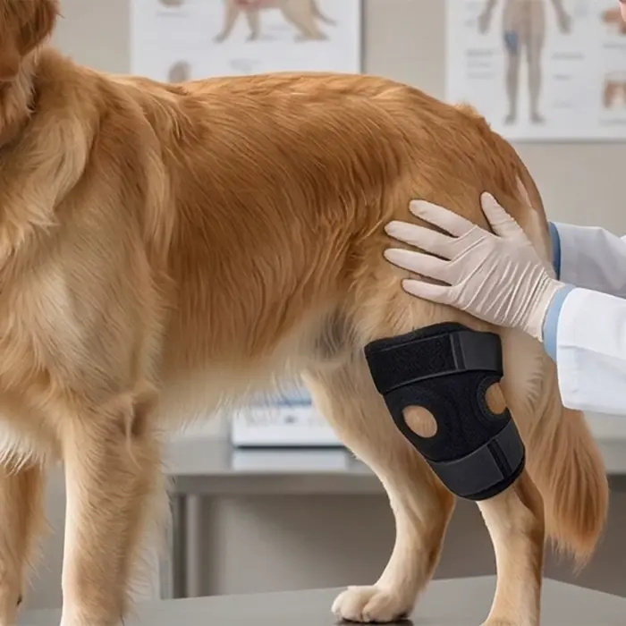 Attelle de genou pour chien