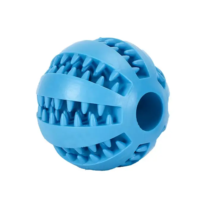Boule de nourriture interactive pour chien, jouet en caoutchouc pour animaux de compagnie, pour peti
