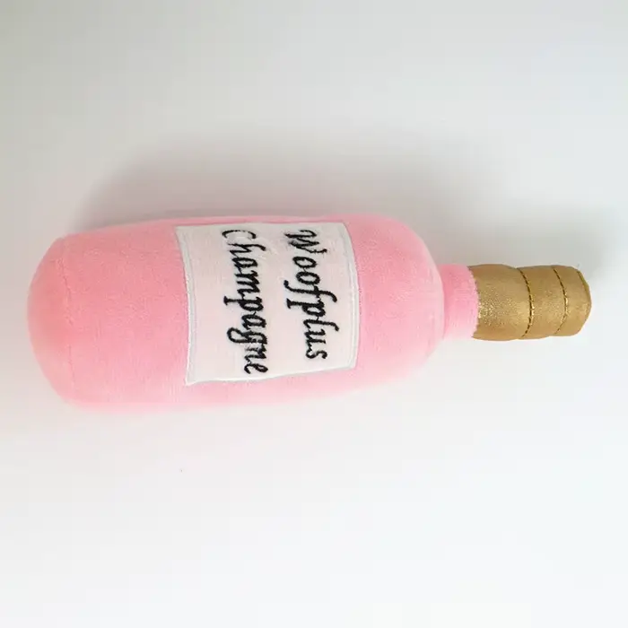 Jouet en peluche amusant pour chien, bouteille de vin, bouteille de parfum, petit et grand chien, de