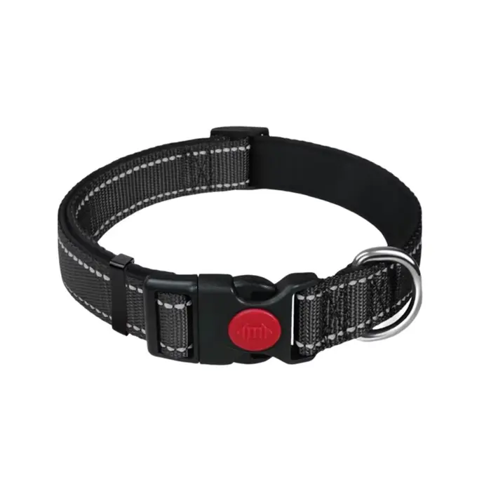 Collier Réfléchissant Réglable pour Chien, Sangle de Sécurité en Nylon Respirante et Douce Anti-Trac