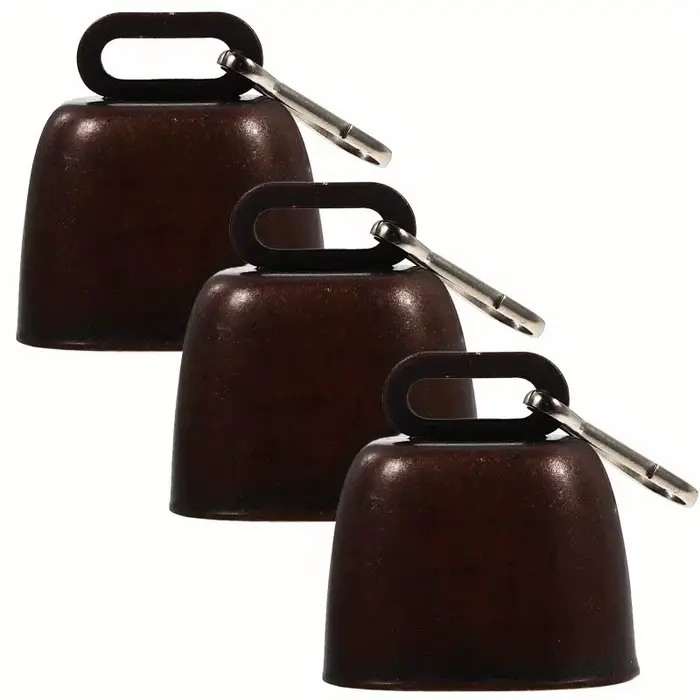 Collier de chien cloche forte, cloches d'iode pour animaux de compagnie, colliers de bétail, ornemen