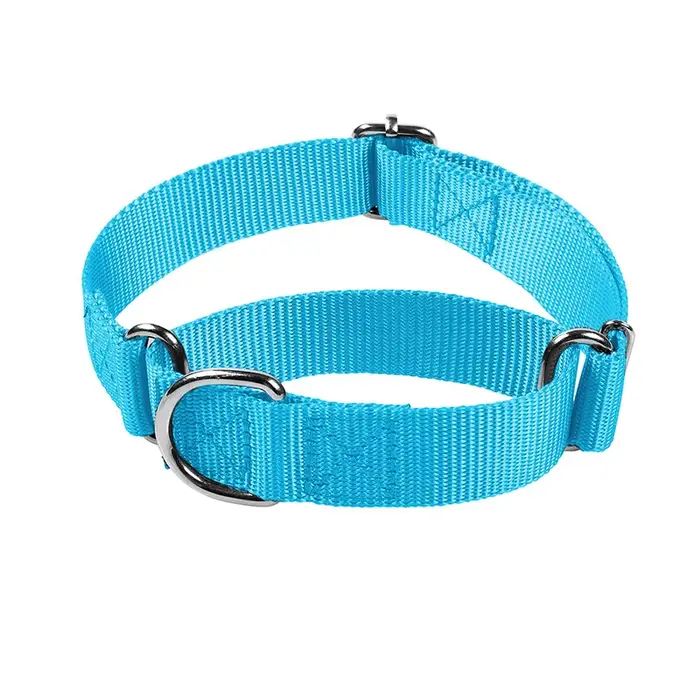Collier pour chien en Nylon Martingale robuste, réglable, doux, pour chiot, pour petits et grands ch