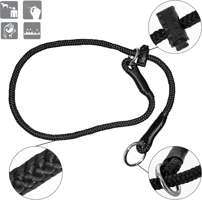 Collier de starter d'équipement de corde de Traction pour l'entraînement de chien fait à la main de cordon avec