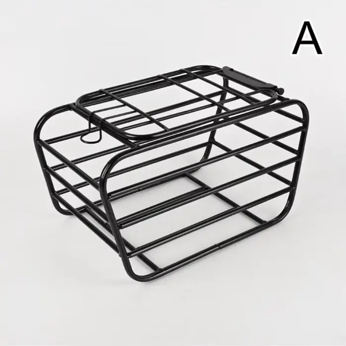 Panier de vélo 2-en-1 pour chien, pour porte-bagages arrière, panier de transport pour animaux de co