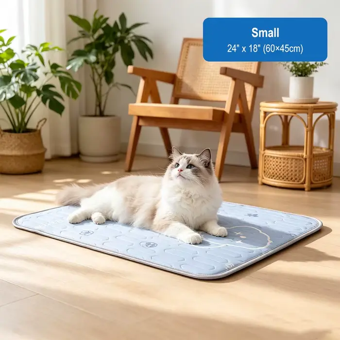 Tapis rafraîchissant pour chien, lit d'été pour animaux de compagnie, 3 tailles pour petits et grand