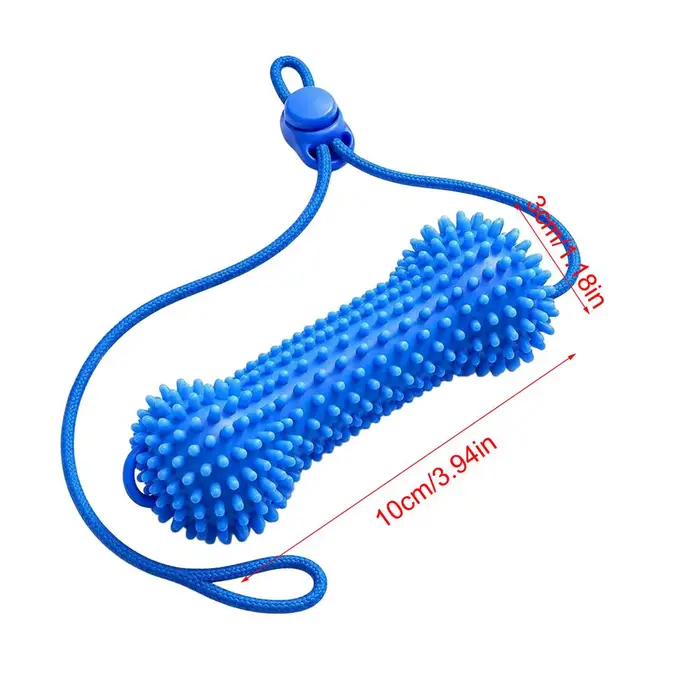 Jouet à mâcher pour chien, bâtonnets de caoutchouc à double action pour l'entraînement, jouet de net