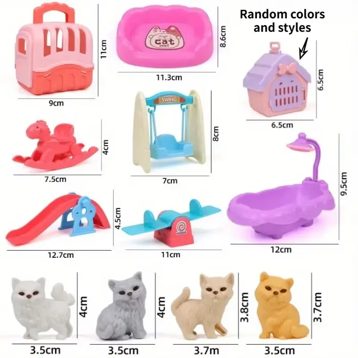 Mignon chien panier pour animaux de compagnie jouets de famille