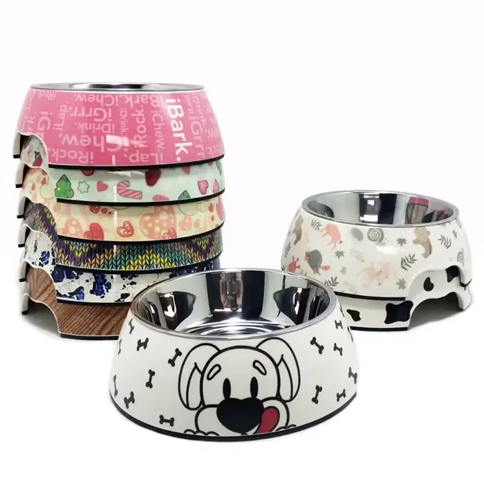 Grand bol de nourriture pour chien