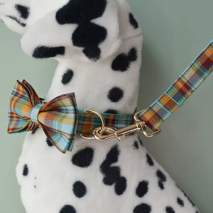 Laisse pour animaux de compagnie Grid pour chiens de petite, moyenne et grande taille, étiquette d'i
