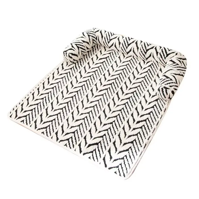 Coussin-lit pour chien, lit apaisant et doux pour protéger les meubles, pour les races moyennes et g