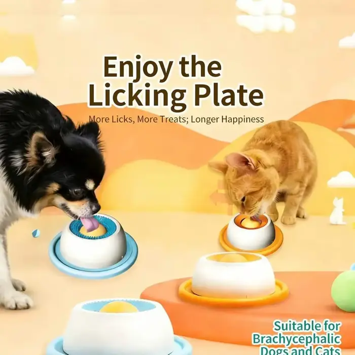 Jouets interactifs pour chiens et chats, distributeur de nourriture à alimentation lente pour l'entraînement des chiots, enrichissement et gamelle pour chats