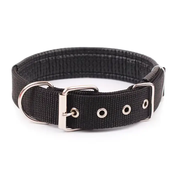 Collier pour chien en nylon réglable et confortable, 5 tailles, pour petits et grands animaux, colli